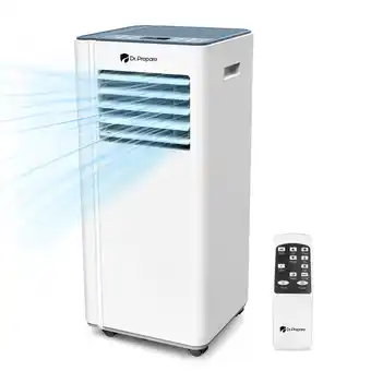 Walmart DR.PREPARE 8,000 BTU Portable Air Conditioner, 4-in-1 Portable AC w/Remote Control offer