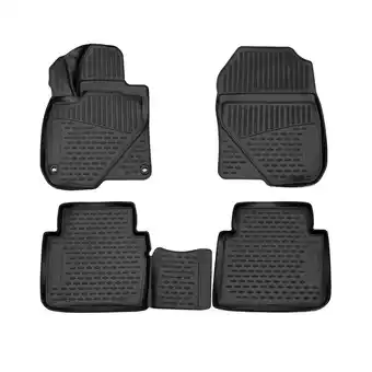 Walmart OMAC Floor Mats Liner for Honda CR-V 2012 2013 2014 2015 2016, All Weather, Durable, Black offer