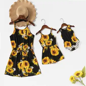 Walmart PatPat Rompers for Women Romper Mommy and Me Summer Romper Family Matching Outfits, Women Rompers offer