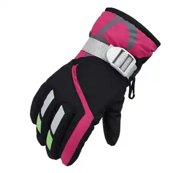 Walmart Winter Gloves for Kids Boys Girls Snow Windproof Mittens Outdoor Sports Skiing offer