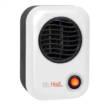 Walmart Lasko 200W MyHeat Personal Desk/Tabletop Space Heater with Simple Controls, 101, White, New offer