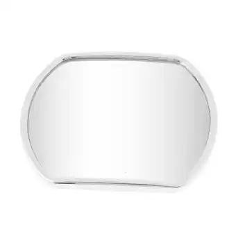 Walmart Unique Bargains 14 x 10.5cm Convex Wide Angle Blind Spot Mirror Sticker Silver Tone for Auto offer
