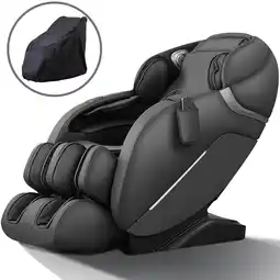 Walmart 303-11 Zero Gravity Full Body Massage Chair with Bluetooth, Heat Therapy, Black offer