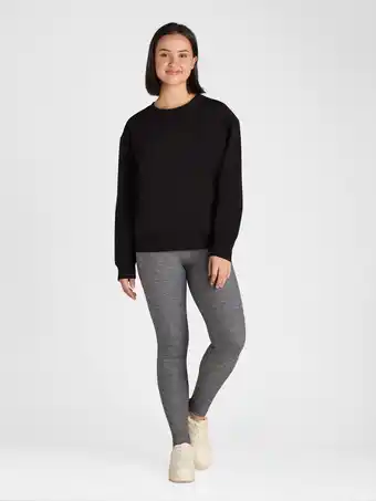 Walmart Athletic Works Women's and Women's Plus Fleece Crewneck Sweatshirt, Sizes XS-4X offer