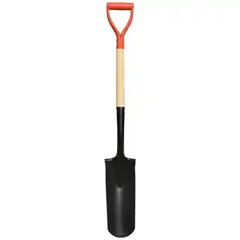 Walmart Zenport J6-219-1PK Irrigation Spade with Wood Handle offer