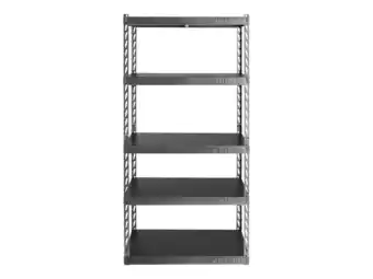 Walmart GLADIATOR 36 WIDE EZ CONNECT RACK WITH FIVE 18 DEEP SHELVES offer