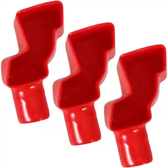 Walmart HOMEMAXS 3pcs Battery Terminal Protector Battery Terminal Cap Battery Terminal Protection Cover offer
