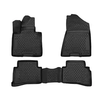 Walmart OMAC Floor Mats Liner for Hyundai Tucson 2016-2021 Black TPE All-Weather 4 Pcs offer