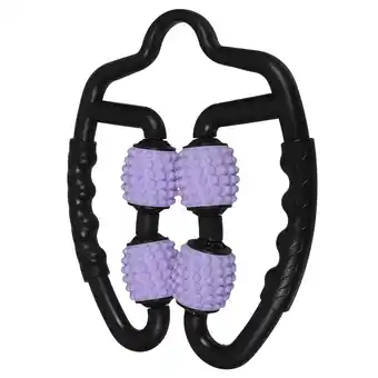 Walmart OUNONA Bracket Cart Clutch Circular Leg Massage 27.00X25.00X4.50CM Purple offer