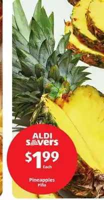 Aldi Pineapples offer