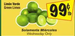 El Super Green Limes offer