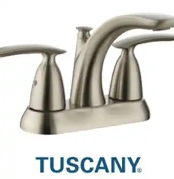 Menards Tuscany Marianna Elite Two Handle 4 Centerset Brushed Nickel Bathroom Sink Faucet offer