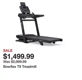 Dick's Sporting Goods Bowflex T9 Treadmill offer