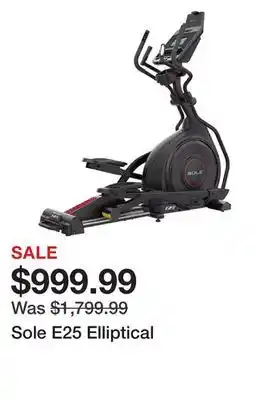 Dick's Sporting Goods Sole E25 Elliptical offer