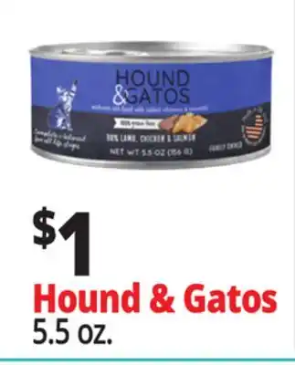 Ocean State Job Lot Hound & Gatos Premium Cat Food offer