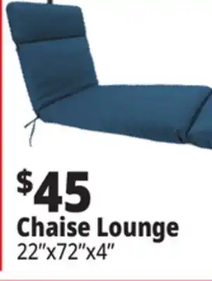 Ocean State Job Lot Chaise Lounge offer