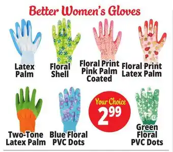 Ocean State Job Lot Garden Gloves offer