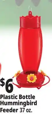 Ocean State Job Lot Yankee Trader Hummingbird Feeder 37 oz offer