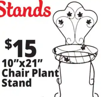 Ocean State Job Lot 10x21 Chair Plant Stand offer