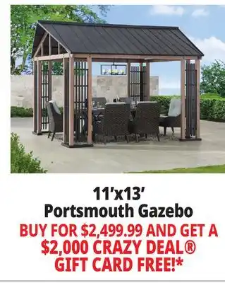 Ocean State Job Lot Portsmouth 11' x 13' Hardtop Gazebo offer