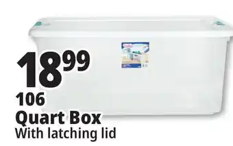 Ocean State Job Lot Sterilite Latch Top Storage Box 106 Qt offer