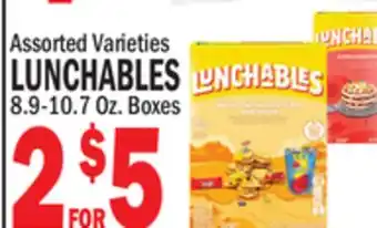 Bravo Supermarkets LUNCHABLES offer