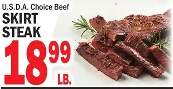 C Town SKIRT STEAK offer