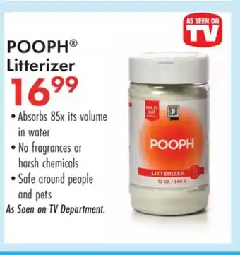 Boscov's POOPH Litterizer offer