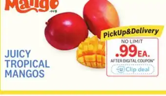 Kings Food Markets JUICY TROPICAL MANGOS offer