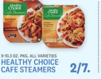 Kings Food Markets HEALTHY CHOICE CAFE STEAMERS offer