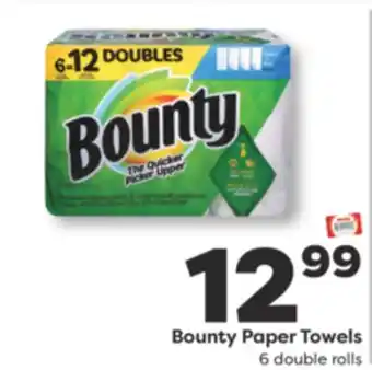 Weis Markets Bounty Paper Towels offer