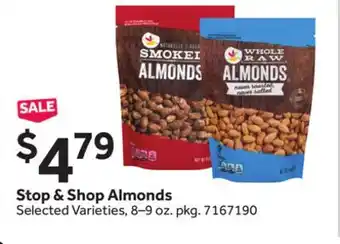 Stop&Shop Stop & Shop Almonds offer