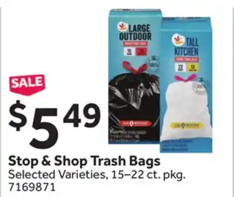 Stop&Shop Stop & Shop Trash Bags offer