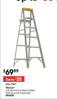 Lowe's 6-ft Aluminum Step Ladder offer