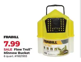Runnings Flow Troll Minnow Bucket offer