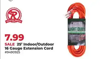 Runnings 25' Indoor/Outdoor 16 Gauge Extension Cord offer