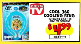 Ollie's COOL 360 COOLING RING offer