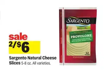 Meijer Sargento Natural Cheese Slices offer