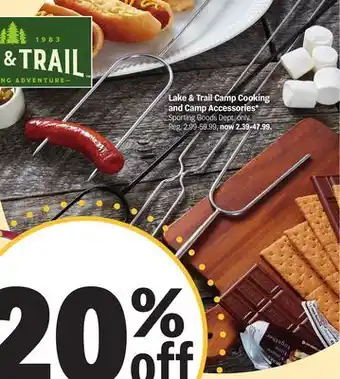 Meijer Lake & Trail Camp Cooking and Camp Accessories offer
