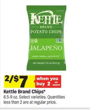 Meijer Kettle Brand Chips offer