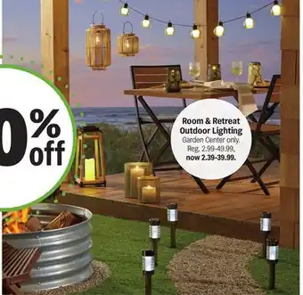 Meijer Room & Retreat Outdoor Lighting offer