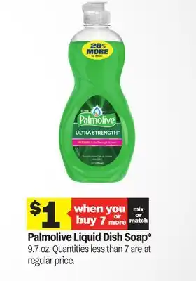 Meijer Palmolive Liquid Dish Soap offer
