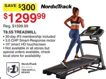 Dunham's Sports T8.5S TREADMILL offer
