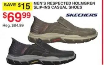 Dunham's Sports SKECHERS MEN'S RESPECTED HOLMGREN SLIP-INS CASUAL SHOES offer