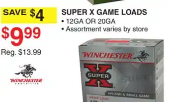 Dunham's Sports SUPER X GAME LOADS offer