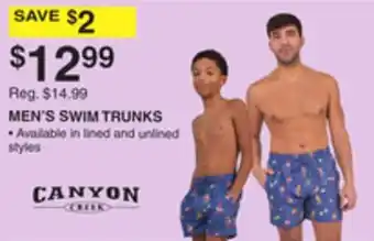 Dunham's Sports MEN'S SWIM TRUNKS offer