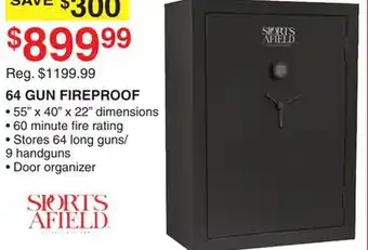 Dunham's Sports 64 GUN FIREPROOF offer