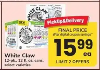 Safeway White Claw offer