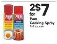 Safeway Pam Cooking Spray offer