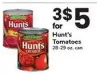 Safeway Hunt's Tomatoes offer